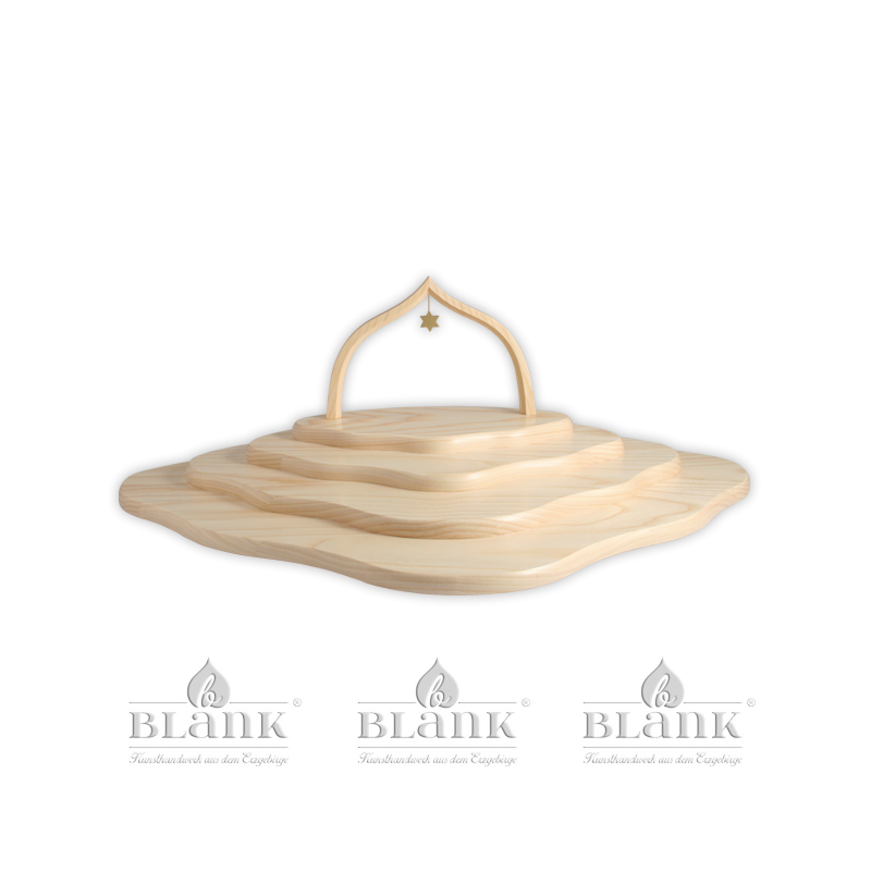 Wolke mit 4 Etagen und Bogen