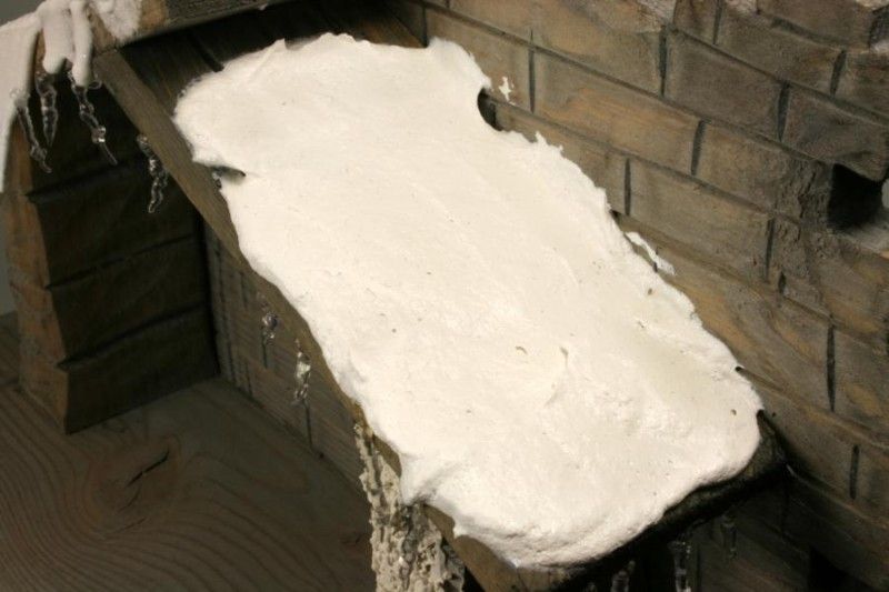 Deko Schneepaste fein