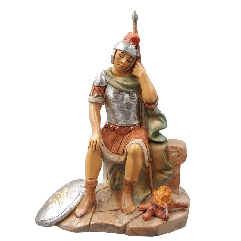 Soldat sitzend Soldat sitzend