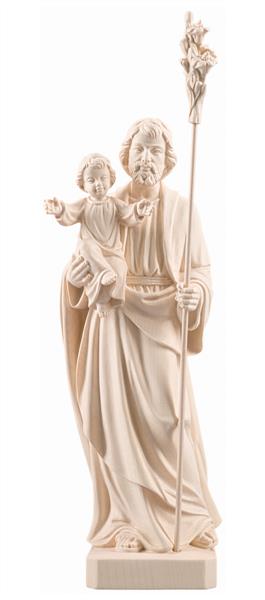 Josef mit Kind und Lilienstab Josef mit Kind und Lilienstab