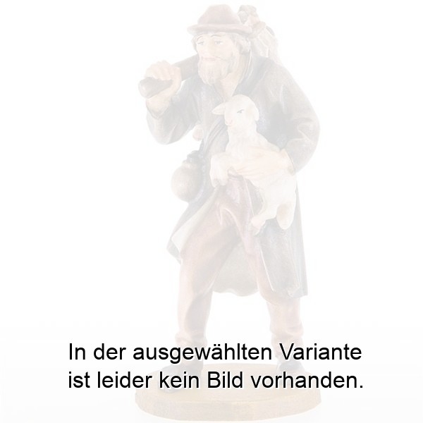 Hirt mit Hut und Lamm Hirt mit Hut und Lamm