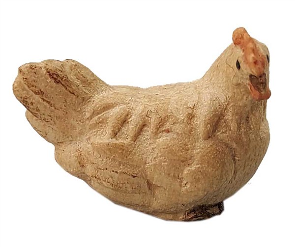 Henne sitzend Henne sitzend