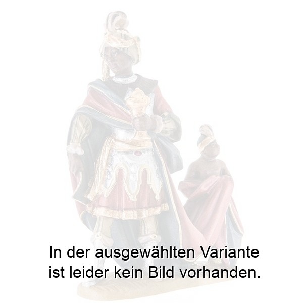 König Mohr mit Schleppenträger König Mohr mit Schleppenträger