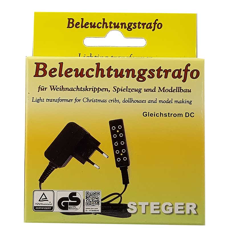 Krippentrafo 1 x 5er Verteiler Gleichstrom