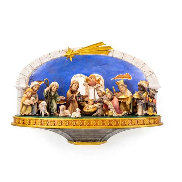 Set 16-tlg. mit Tempel, Mauerkonsole und Led Set 16-tlg. mit Tempel, Mauerkonsole und Led