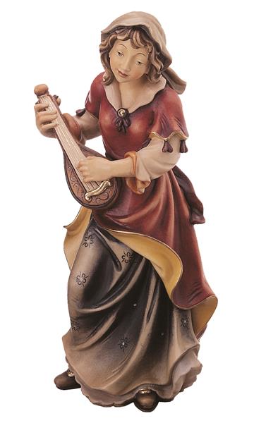 Hirtin mit Mandoline