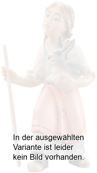 Mädchen mit Hase Mädchen mit Hase