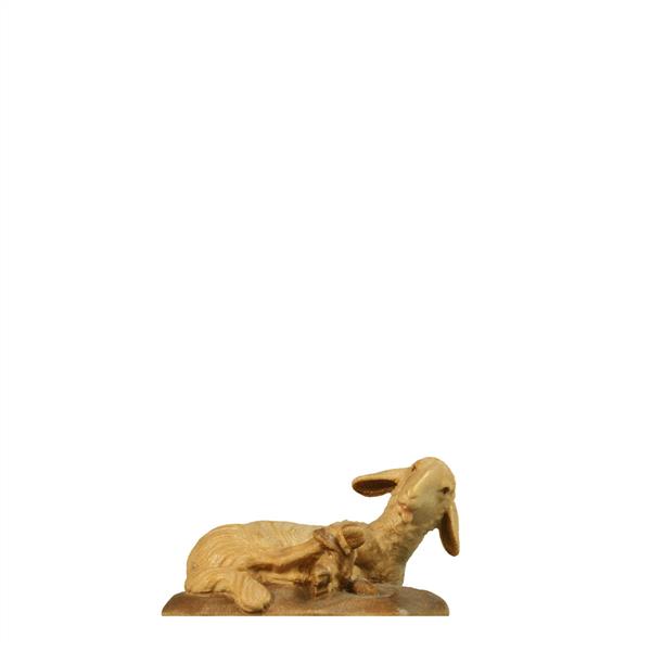 Liegendes Schaf mit Sockel (passend zu Hirt Nr. 1070051) Liegendes Schaf mit Sockel (passend zu Hirt Nr. 1070051)