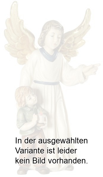 Engel stehend mit Bub Engel stehend mit Bub
