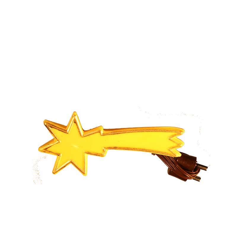 Komet aus Kunststoff LED Komet aus Kunststoff LED