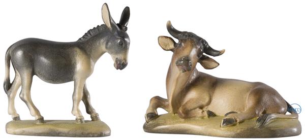 Paar Ochs und Esel Paar Ochs und Esel