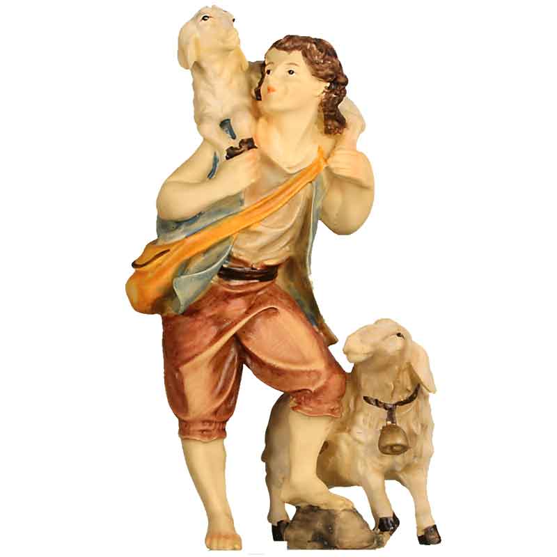 Hirt mit Schulterschaf Hirt mit Schulterschaf