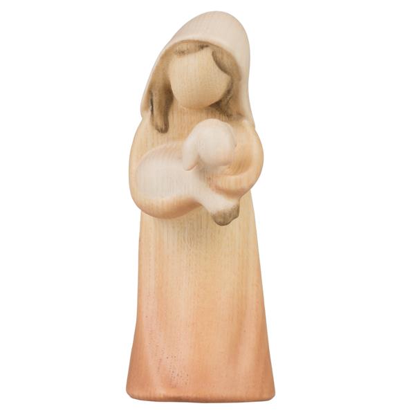 Mädchen mit Lamm Mädchen mit Lamm