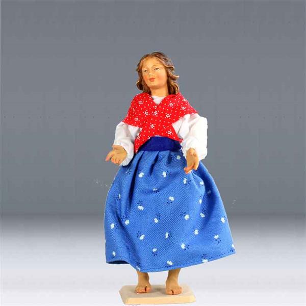 Hirtenmädchen blau Hirtenmädchen blau