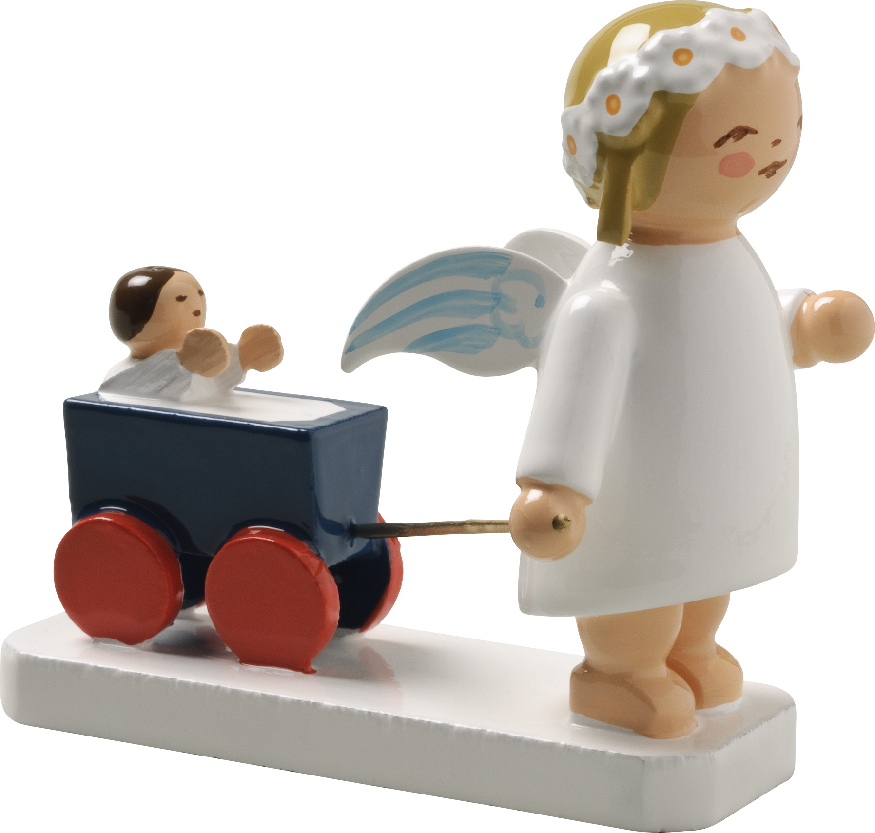 Margaritenengel mit Puppenwagen