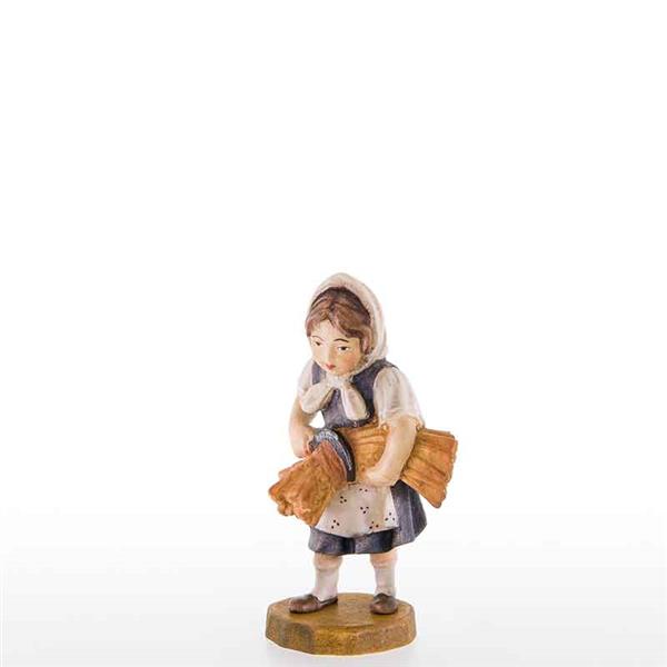 Mädchen mit Getreidebündel und Sichel Mädchen mit Getreidebündel und Sichel