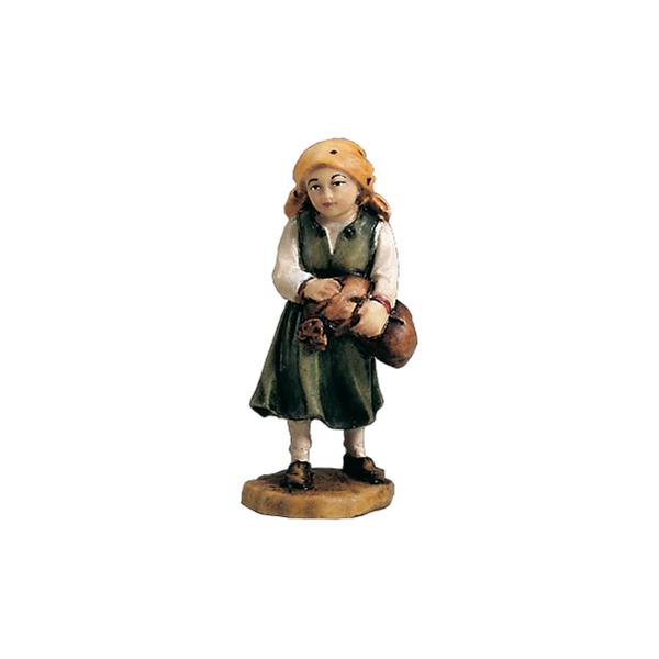 Mädchen mit Mehlsack Mädchen mit Mehlsack