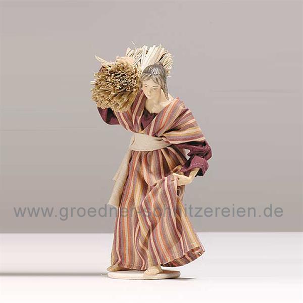 Hirtin mit Stroh orient. Hirtin mit Stroh orient.