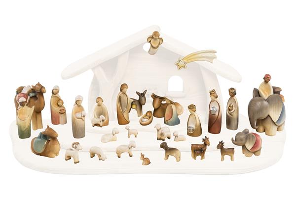 Fabelkrippe Set 30-teilig